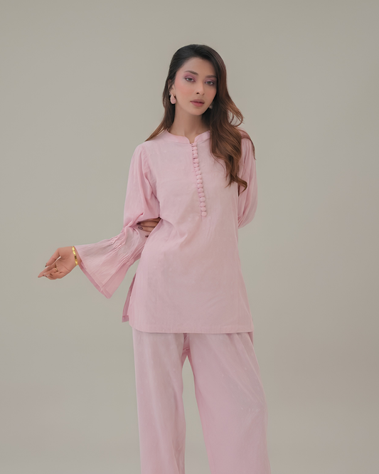 Buttons minimal 2-Piece Brochia cord Set