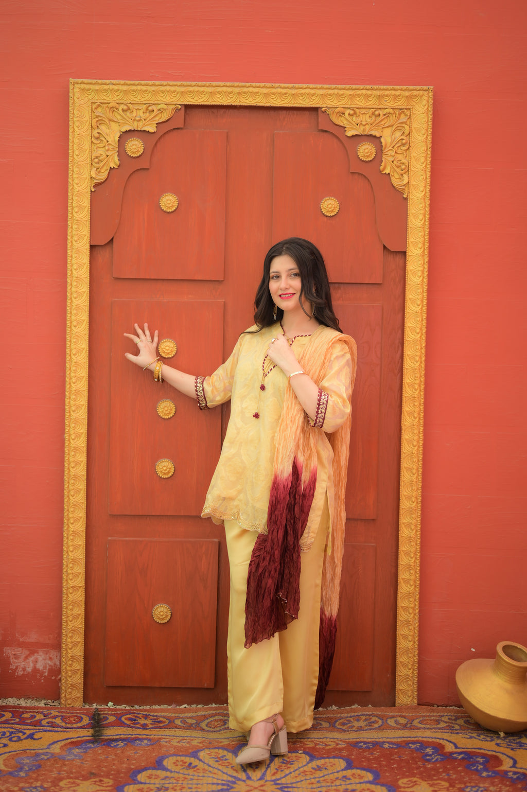 Sunehri 3 PC Suit