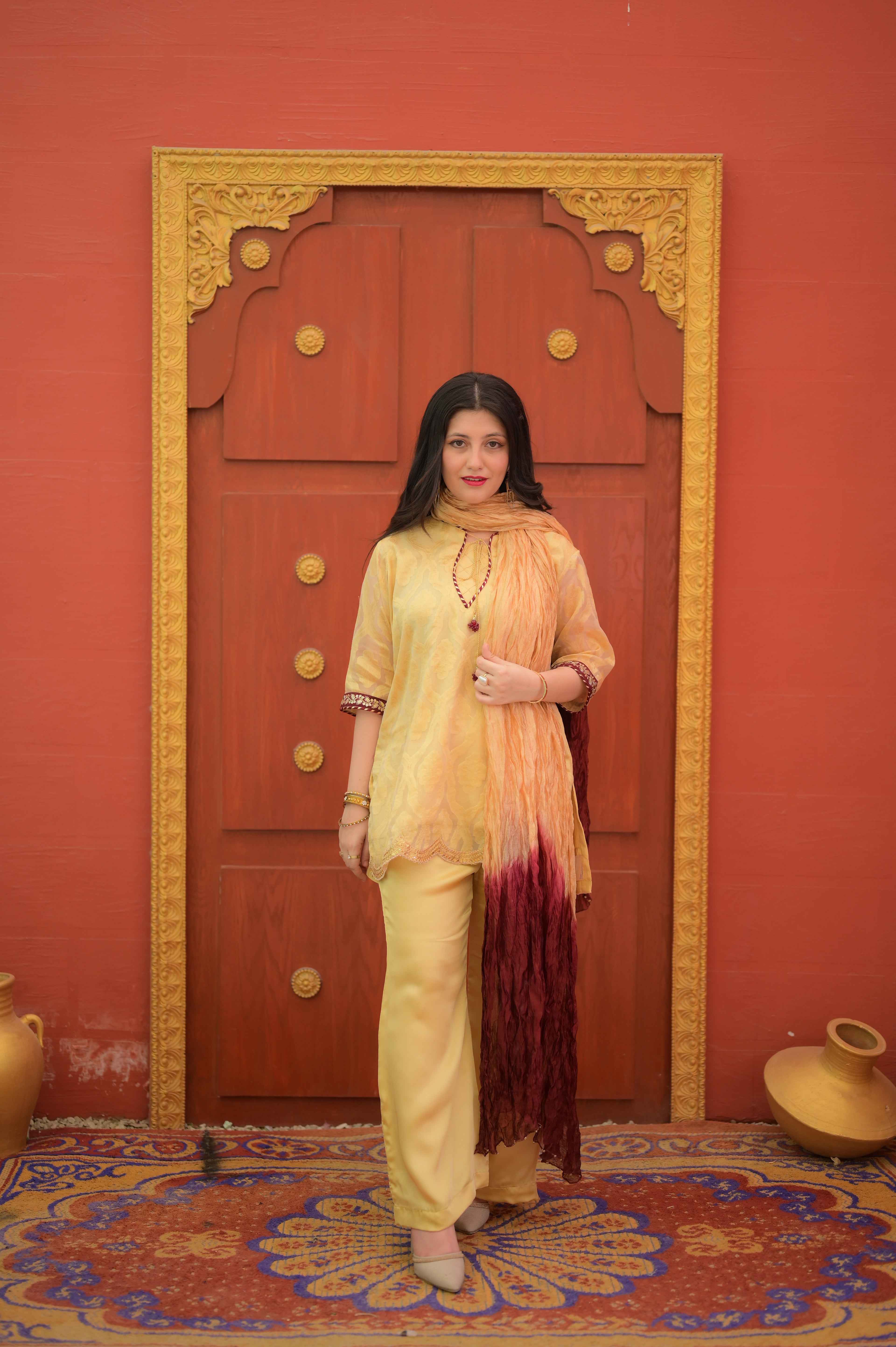Sunehri 3 PC Suit