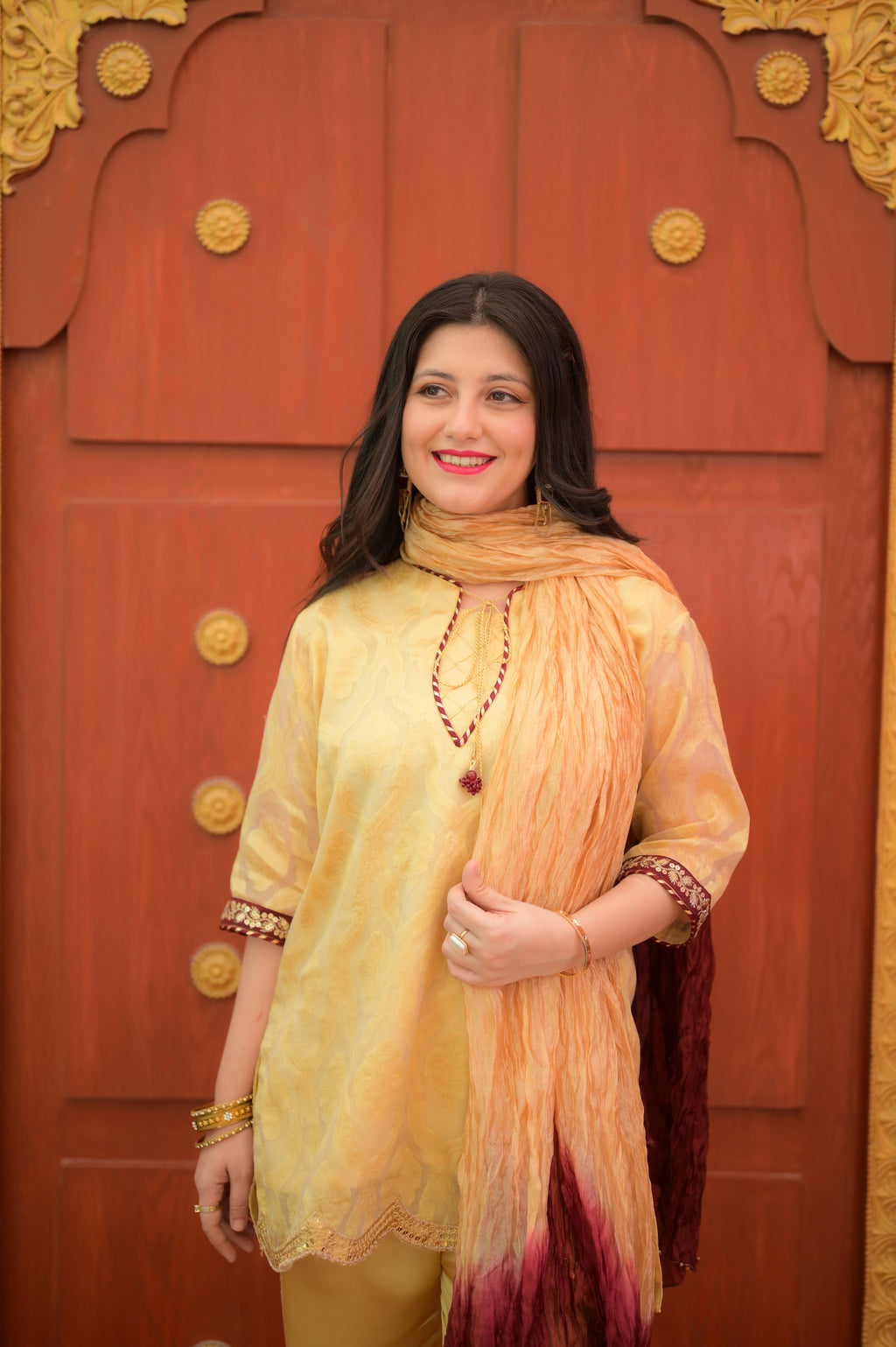 Sunehri 3 PC Suit