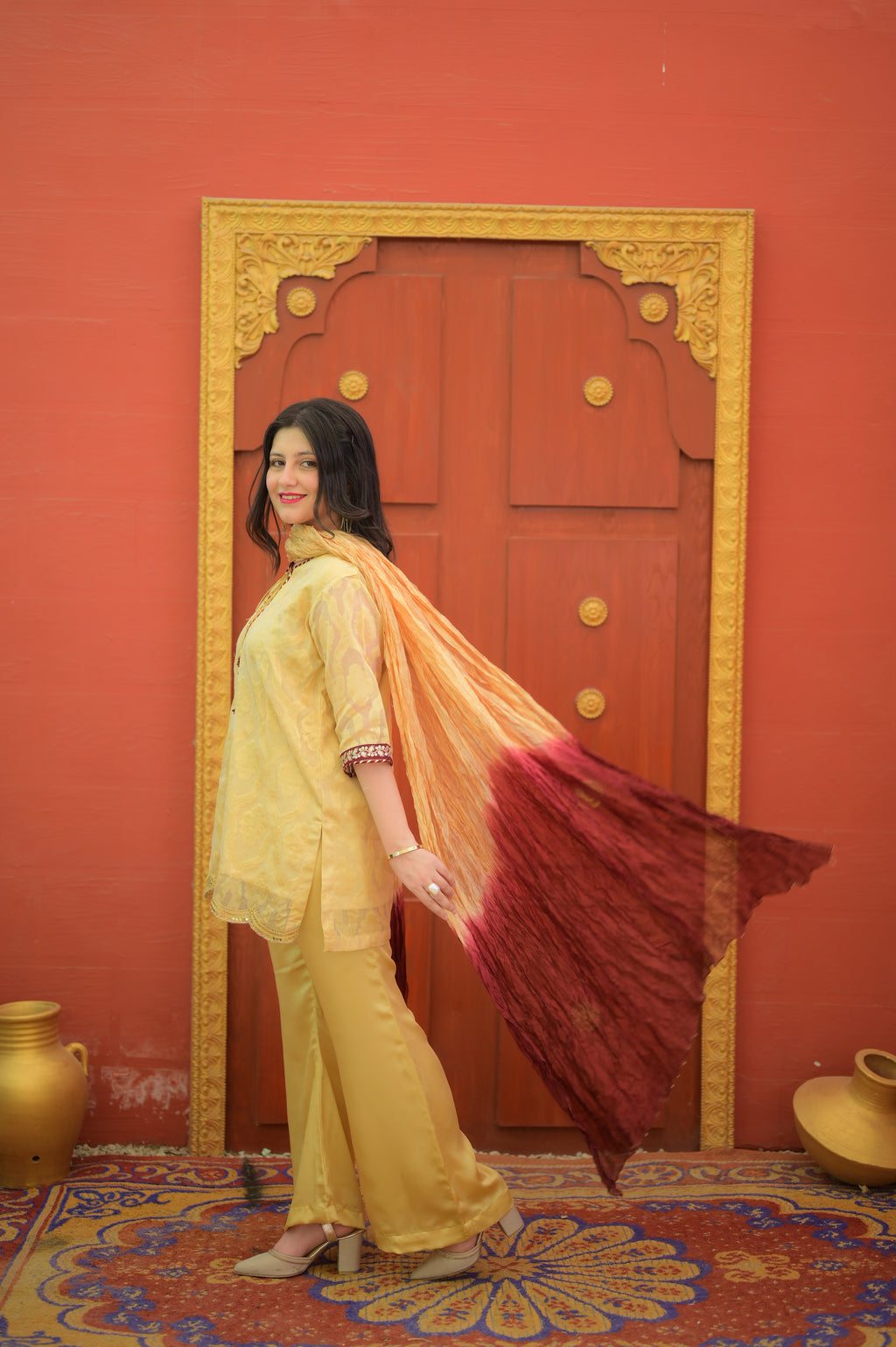Sunehri 3 PC Suit